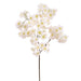 36" Cherry Blossom Silk Flower Stem -Cream (Pack of 6) - FSB449-CR