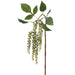 35" Hanging Pokeberry Artificial Stem -Green (Pack of 12) - FSB482-GR