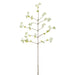 54" Mini Blossom Silk Flower Stem -White (Pack of 12) - FSB500-WH