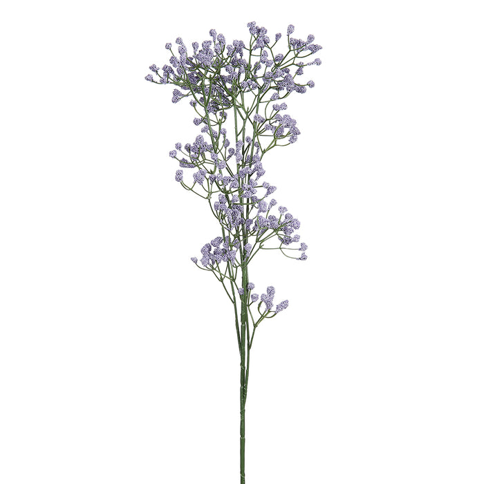 27" Artificial Gypsophila Baby's Breath Flower Stem -Lavender (pack of 12) - FSB502-LV
