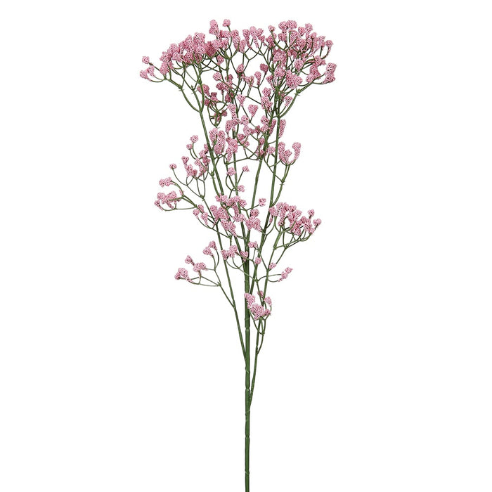 27" Artificial Gypsophila Baby's Breath Flower Stem -Pink (pack of 12) - FSB502-PK