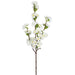 30" Real Touch Silk Cherry Blossom Flower Stem -White (pack of 12) - FSB536-WH