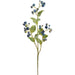 30.5" Artificial Crabapple Fruit Stem -Blue/Green (Pack of 12) - FSB541-BL/GR