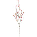 49.5" Artificial Crabapple Fruit Stem -Rose (Pack of 12) - FSB542-RO