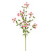 34" Silk Dogwood Blossom Flower Stem -Pink/Cream (pack of 12) - FSB553-PK/CR