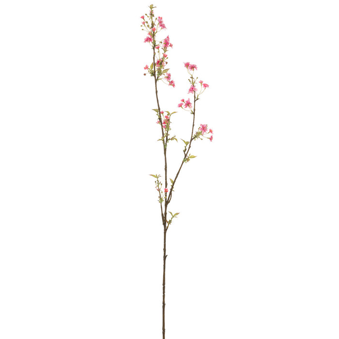 51" Sakura Blossom Silk Flower Stem -Pink (pack of 12) - FSB572-PK