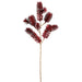 26" Artificial Banksia Protea Flower Stem -Burgundy (Pack of 12) - FSB660-BU