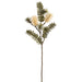 26" Artificial Banksia Protea Flower Stem -Burgundy/Green (Pack of 12) - FSB666-CR