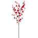40" Plum Blossom Silk Flower Stem -Red (Pack of 12) - FSB704-RE