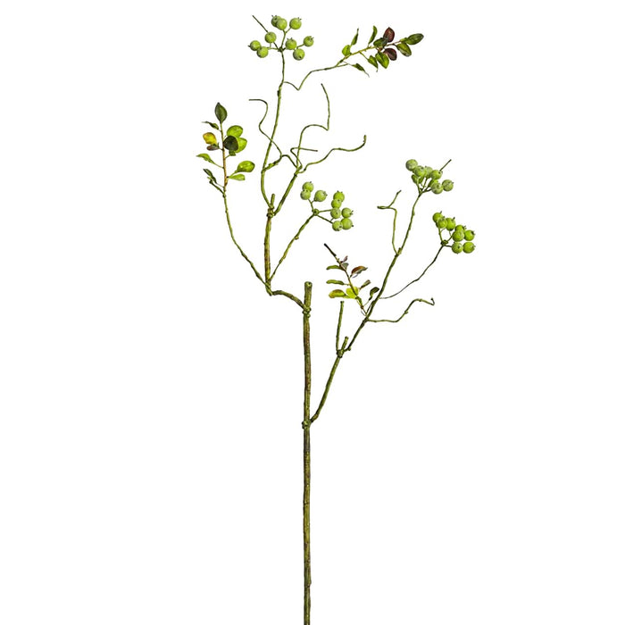 30" Berry Artificial Stem -Green (Pack of 12) - FSB717-GR