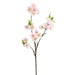 28.5" Cherry Blossom Silk Flower Stem -Blush (Pack of 12) - FSB748-BS