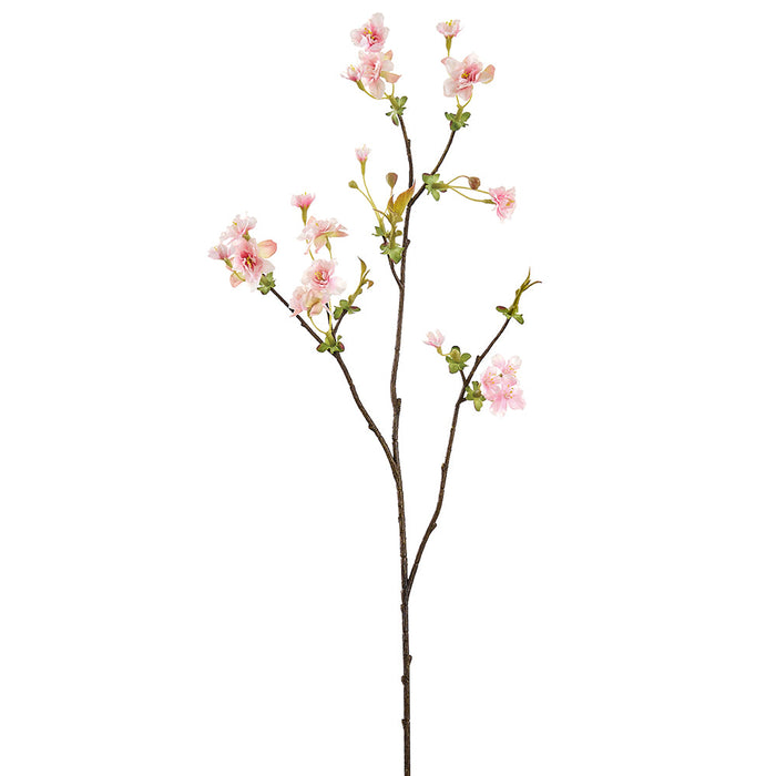 27" Mini Cherry Blossom Silk Flower Stem -Pink (Pack of 12) - FSB897-PK