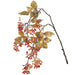 31" Hanging Artificial Berry Stem -Orange (Pack of 6) - FSB907-OR