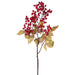 27" Artificial Rosehip Berry Stem -Red (pack of 6) - FSB909-RE