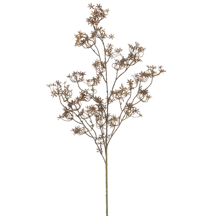 41" Blossom Silk Flower Stem -Dark Brown (Pack of 12) - FSB931-BR/DK