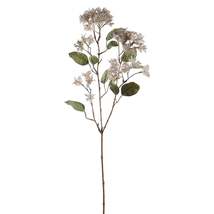 29" Artificial Cotinus Flower Stem -Gray (pack of 12) - FSC003-GY