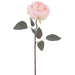 19" Cabbage Rose Silk Flower Stem -Pink (Pack of 12) - FSC005-PK