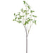46" Clematis Silk Flower Stem -White (Pack of 6) - FSC056-WH
