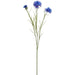 25.5" Silk Cornflower Flower Stem -Purple/Blue (pack of 12) - FSC071-PU/BL