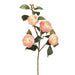 29.5" Silk Camellia Flower Spray -Peach/Pink (pack of 12) - FSC109-PE/PK
