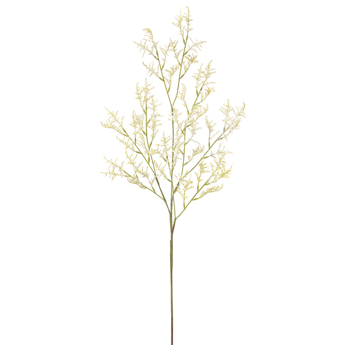 40" Artificial Caspia Flower Stem -White (pack of 12) - FSC152-WH