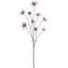 49" Clematis Silk Flower Stem -Amethyst (Pack of 12) - FSC185-AY