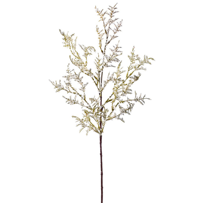 27" Artificial Caspia Flower Stem -Cream (Pack of 12) - FSC207-CR