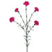 27.5" Silk Mini Carnation Flower Spray -Fuchsia (pack of 12) - FSC219-FU