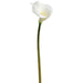 28" Medium Calla Lily Silk Flower Stem -White (Pack of 12) - FSC263-WH