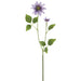 29" Silk Clematis Flower Stem -Lavender (pack of 12) - FSC343-LV