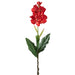 46.5" Canna Lily Silk Flower Stem -Red (pack of 12) - FSC480-RE