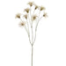 28" Artificial Clematis Flower Bud Stem -Gray (pack of 12) - FSC525-GY