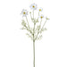 35" Cosmos Silk Flower Stem -White (Pack of 12) - FSC780-WH