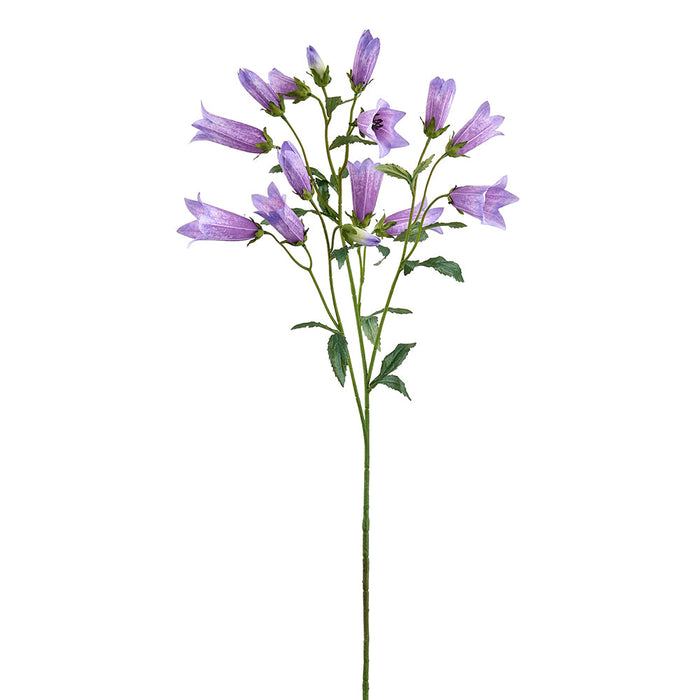 33.5" Bellflower Campanula Silk Flower Stem -Amethyst/Purple (Pack of 24) - FSC904-AY/PU