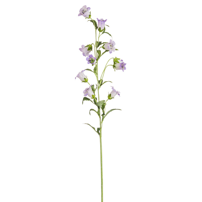 34.5" Silk Bellflower Campanula Flower Stem -Lavender (pack of 12) - FSC968-LV