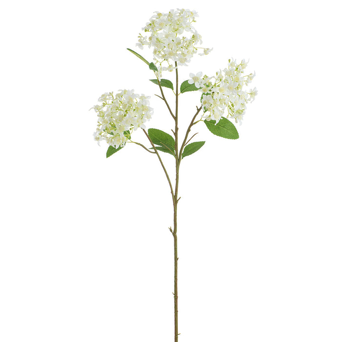 31" Mini Daisy Silk Flower Stem -White (Pack of 12) - FSD008-WH