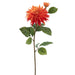 29" Dahlia Artificial Flower Stem -Orange (pack of 12) - FSD019-OR