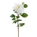 29" Dahlia Artificial Flower Stem -White (Pack of 12) - FSD019-WH