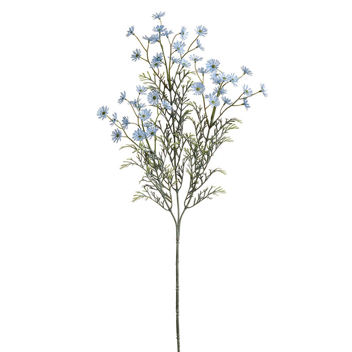 26.5" Marguerite Daisy Silk Flower Stem -Blue (pack of 12) - FSD160-BL