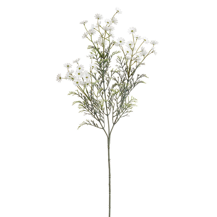 26.5" Marguerite Daisy Silk Flower Stem -White (pack of 12) - FSD160-WH