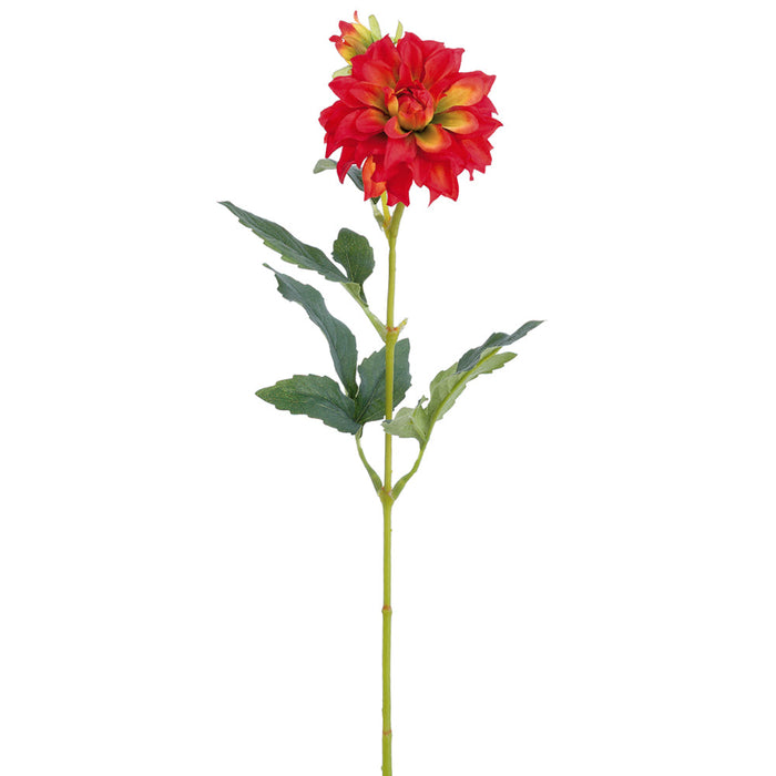 24" Dahlia Silk Flower Stem -Cerise (Pack of 12) - FSD174-CS