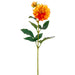 24" Dahlia Silk Flower Stem -2 Tone Orange (Pack of 12) - FSD174-OR/TT