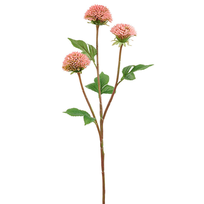 28.5" Dahlia Silk Flower Stem -Pink (pack of 12) - FSD209-PK