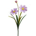 20.5" Silk Gazania Daisy Flower Stem -Purple (pack of 12) - FSD250-PU