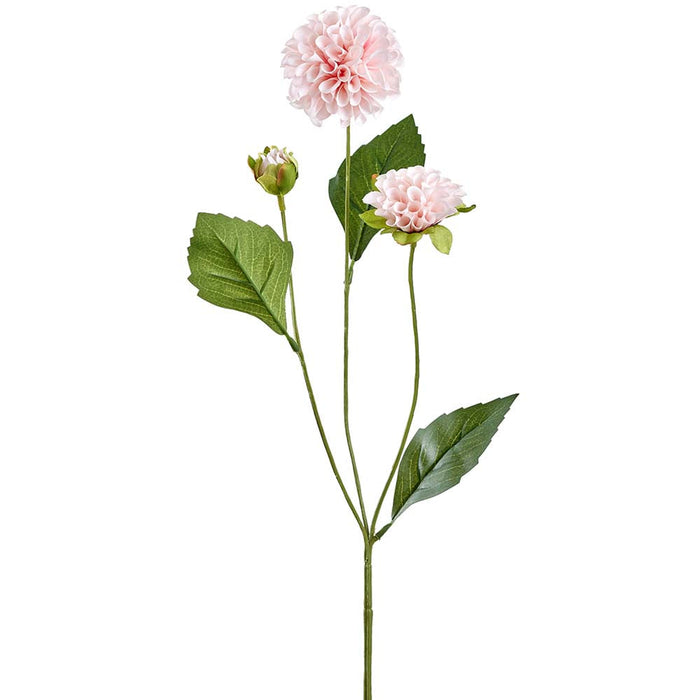 20" Dahlia Silk Flower Stem -2 Tone Pink (Pack of 12) - FSD273-PK/TT