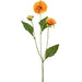 20" Dahlia Silk Flower Stem -Yellow/Orange (Pack of 12) - FSD273-YE/OR