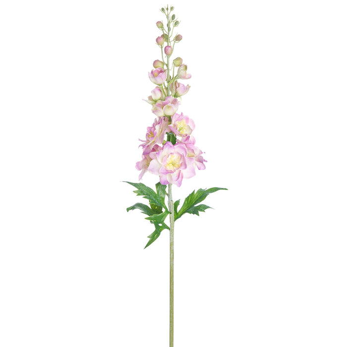 28" Silk Delphinium Flower Stem -Lavender (pack of 12) - FSD284-LV
