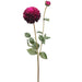 31" Silk Dahlia Flower Stem -Burgundy/Orchid (pack of 12) - FSD291-BU/OC