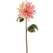 23" Real Touch Dahlia Silk Flower Stem -Pink/Yellow (Pack of 12) - FSD295-PK/YE