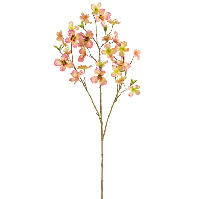 33" Silk Cherry Blossom Flower Stem -Pink (pack of 6) - FSD333-PK